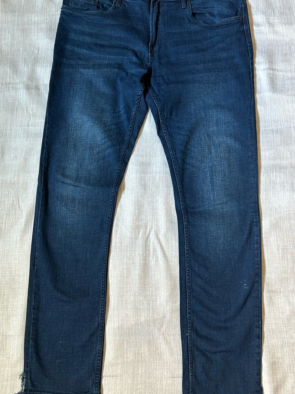 Buffalo David Bitton Men's Skinny Jeans in Dark Blue (38x34)